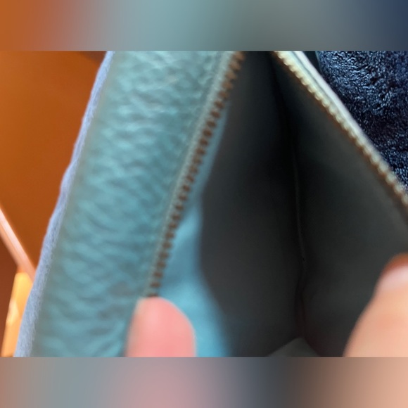 Coach Peanuts Woodstock Wallet  in Robin Blue - Picture 4 of 6